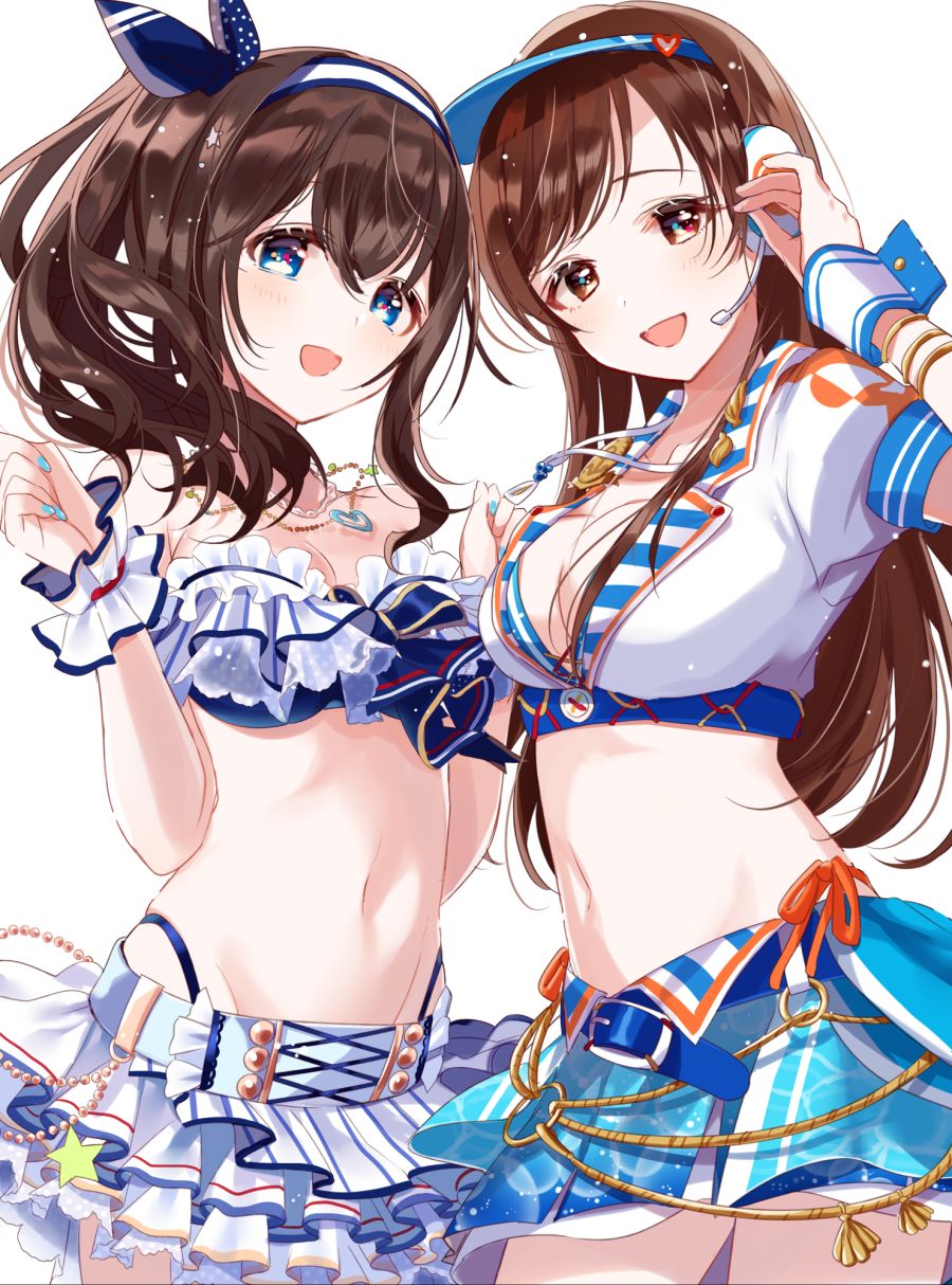 __nitta_minami_and_sagisawa_fumika_idolmaster_cinderella_girls_starlight_stage_and_etc_drawn_by_misumi_macaroni__d5b34ec44017672a20379f8aef266858.png