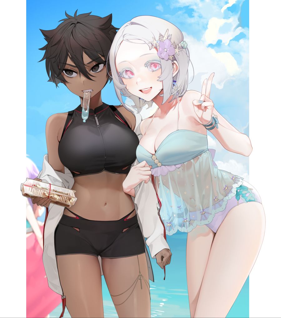 __nacchan_and_micchan_original_drawn_by_ohisashiburi__d39f2312573af81891cf40f099a9937f.png