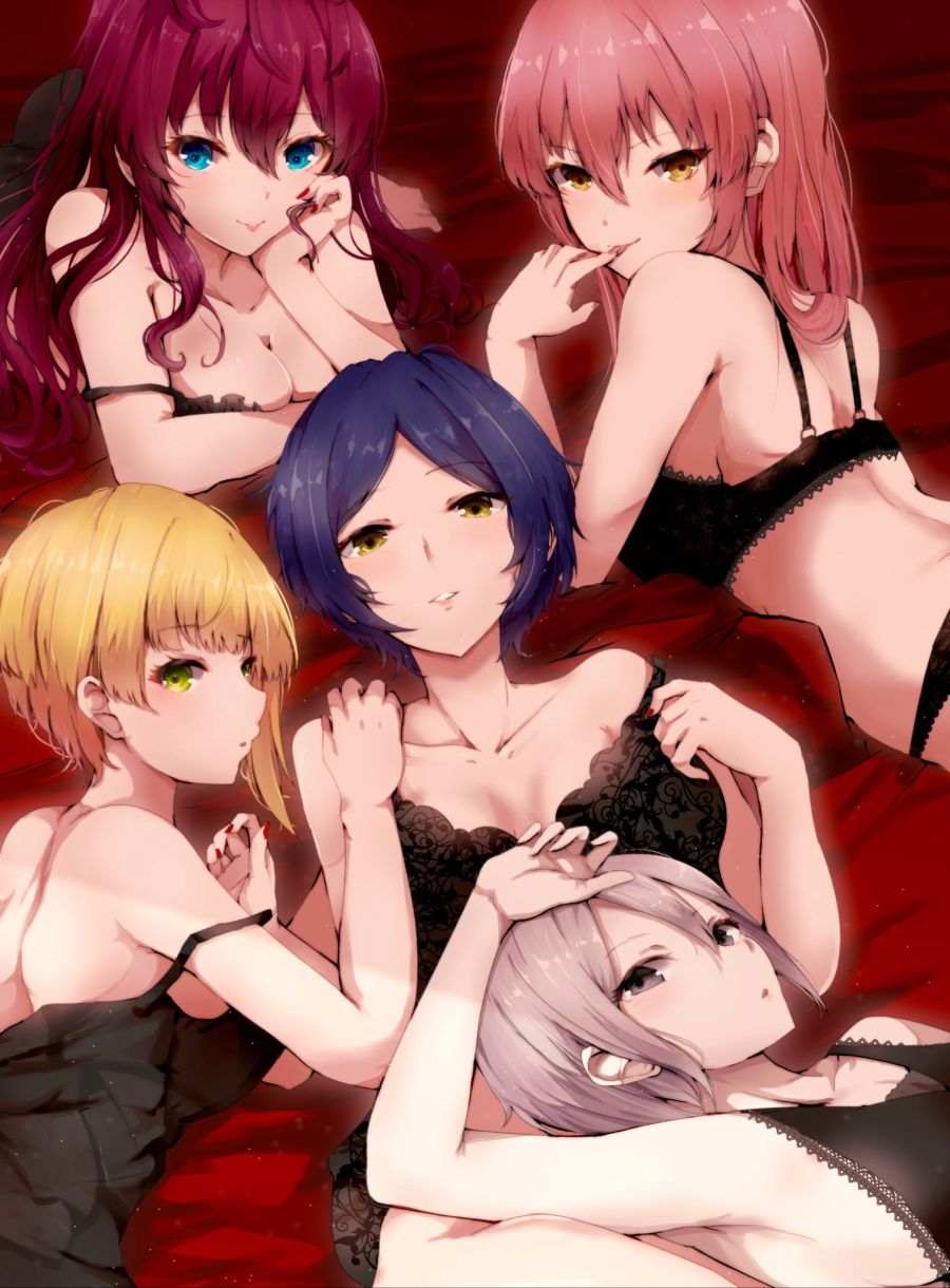 __jougasaki_mika_ichinose_shiki_hayami_kanade_miyamoto_frederica_and_shiomi_shuuko_idolmaster_and_1_more_drawn_by_ryuu__9607d12d08b05bbe8fe6b1191d071db7.jpg